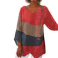 🌸Speciale prijs🌸Vrouwelijke elegantie casual v-neck longsleeve met artistieke print