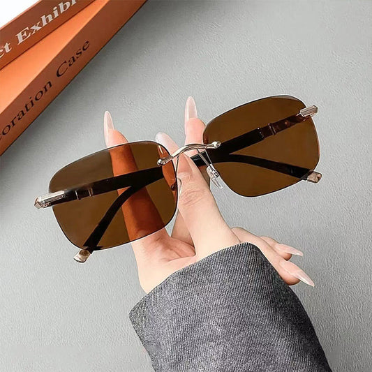 😎Hoogwaardige randloze beschermende zonnebril🕶️