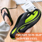 Comfortabele zomer teenslippers met dikke zolen