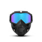 🔥HD Anti-beslaan Afneembare Volledig Gezichtsmasker (Anti-verblinding, UV-bescherming, Stofwerend)