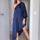 📣Nieuwe Lente Stijlen 2025 👗 Asymmetrische Sexy Loose One-Shoulder Jurk