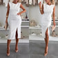 Mouwloze Bodyconjurk met Split voor Dames