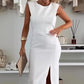 Mouwloze Bodyconjurk met Split voor Dames