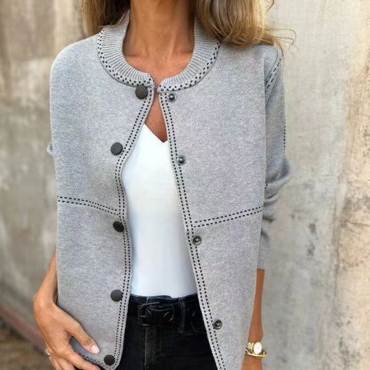 💗Damesvest met knopen