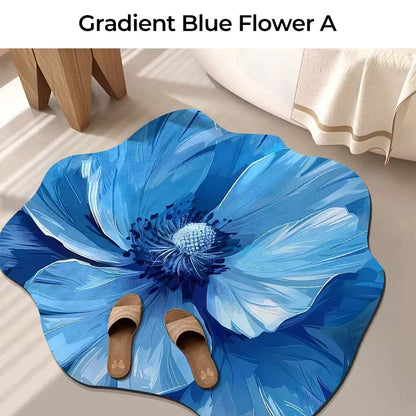 💥Uitverkoop 50% korting🌸3D gevormde bloem Diatomiet absorberende vloermat