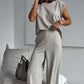 💖Hot Sale 50% OFF🌸Dames 2-delig T-shirt & wijde broek set