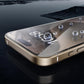 HD en anti-spion gehard glazen schermbeschermer voor iPhone
