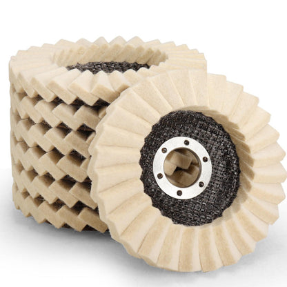 🎁Beperkte tijd 49% UIT🎁✨Wool felt flap disc polijstschijf