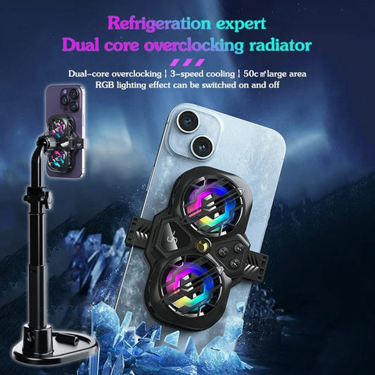 Universal Efficient Clip-on Cell Phone Cooler