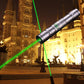 Lasertoorts met kleurenpatroon