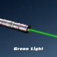 Lasertoorts met kleurenpatroon