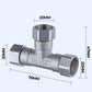 Roestvrijstalen 1/2 inch buisfittingen