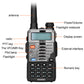 Draagbare Twee-Weg Radio Walkie Talkies met Toetsenbord