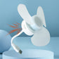 🌟Draagbare, stille ventilator met schakelaar op één knop🌟