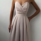 Effen, taille-afslankend, recht jumpsuit met hemdje voor dames