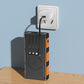 Draagbare Powerbank op Zonne-energie met Ingebouwde Oplaadkabels