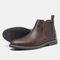 Vintage Chelsea Boots van Imitatieleer voor Heren