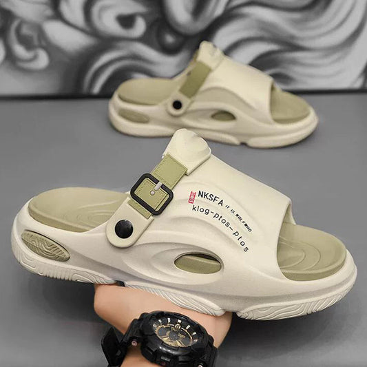 2-in-1 Antislip Sandaal en Slippers voor Heren in de Buitensport