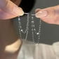 ⏳Time-limited Special⌛Women's Fashion Double Layer Chain Earrings