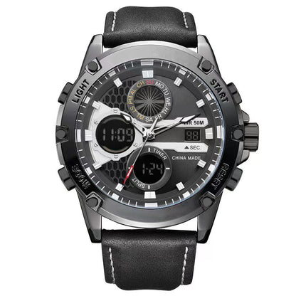 Multifunctioneel Waterdicht Lichtgevend Horloge voor Heren