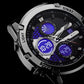 Multifunctioneel Waterdicht Lichtgevend Horloge voor Heren