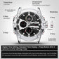 Multifunctioneel Waterdicht Lichtgevend Horloge voor Heren