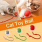 Intelligente tjilpende rollende interactieve kattenspeelbal