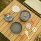 Aluminium Camping Kookset voor Buiten