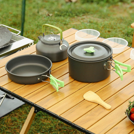 Aluminium Camping Kookset voor Buiten