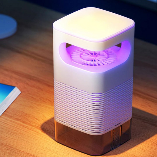 UV-insectenlamp met transparante opvangbak