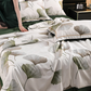 🛏Bestsellers 2025🔥4-delige verkoelende en ademende lakenset met bloemenmotief (🚀55% korting)