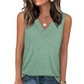Casual Tanktop met V-hals en Losse Pasvorm voor Dames