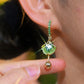 Elegante oorbellen met Ginkgo-blad voor dames