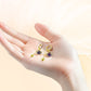 Elegante oorbellen met Ginkgo-blad voor dames