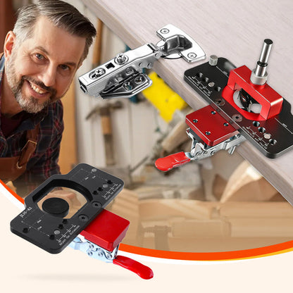 35 mm Verborgen Scharnier Boormal Set voor Deur- en Kastinstallatie