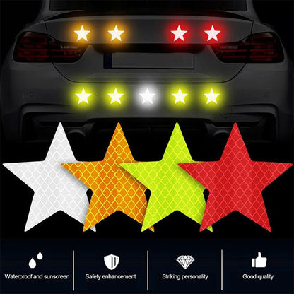 Reflecterende Sterstickers voor Auto’s