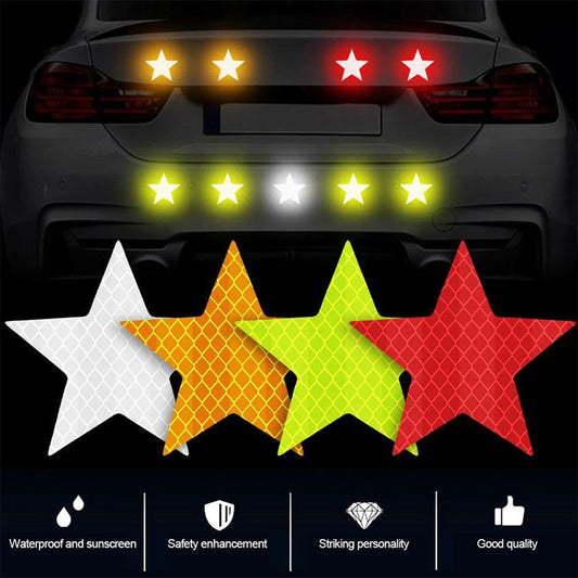 Reflecterende Sterstickers voor Auto’s