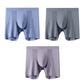 Heren Comfortabele Naadloze IJszijde Boxershorts