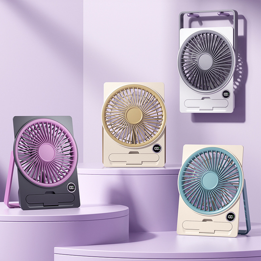 🌹Ultra Slim Card USB Oplaadbare Miniventilator🌹