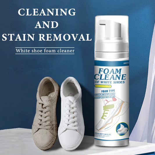 🏆Hot Sale 50% UIT⏳Universele draagbare No-Rinse Foam Cleaner voor schoenen