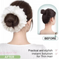 Knot haarstuk voor vrouwen