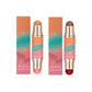 Draagbare Lichtgewicht Matte Contour- en Blushstick met Dubbele Kop
