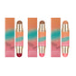 Draagbare Lichtgewicht Matte Contour- en Blushstick met Dubbele Kop
