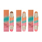 Draagbare Lichtgewicht Matte Contour- en Blushstick met Dubbele Kop