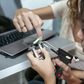 Efficiënte handzame soldeerpistool set