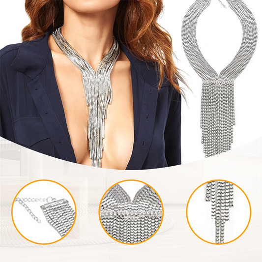 ⏳Time-limited Special⌛Women’s Stylish & Gorgeous Tassel Chain Necklace