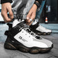 Modieuze vetersneakers voor heren