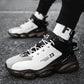 Modieuze vetersneakers voor heren