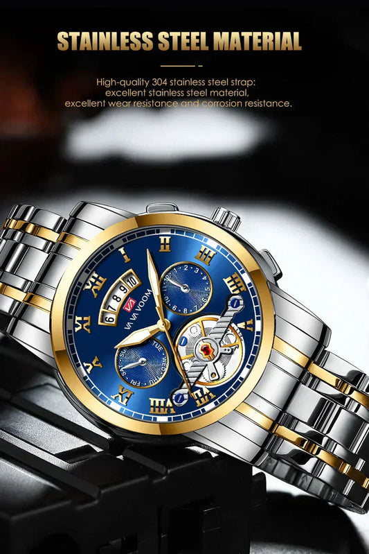 Hoogwaardig Waterdicht Lichtgevend Herenhorloge