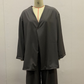 Elegant V-hals Top en Wijde Broek Set voor Dames
